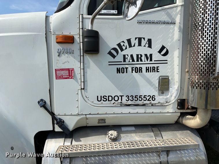 image for item EX0544 2007 International 9900i dump truck