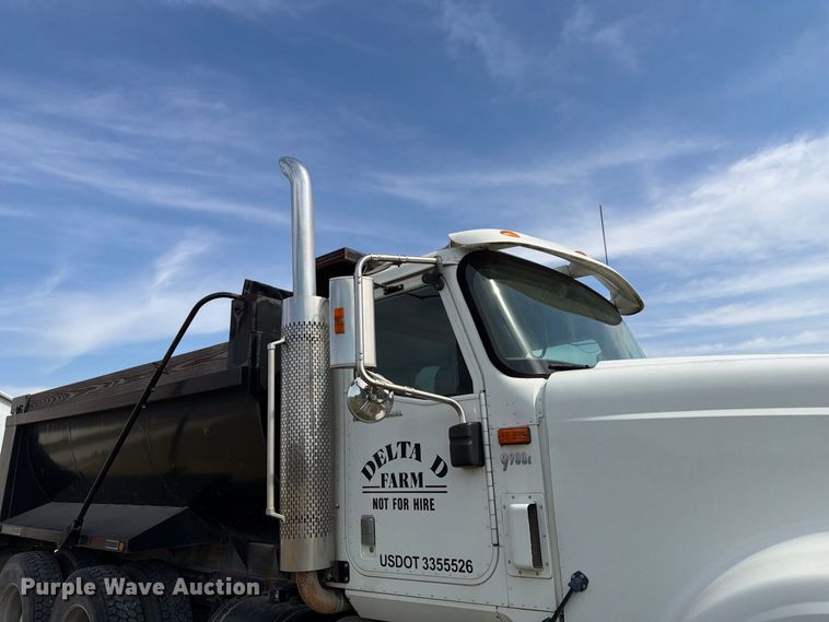 image for item EX0544 2007 International 9900i dump truck