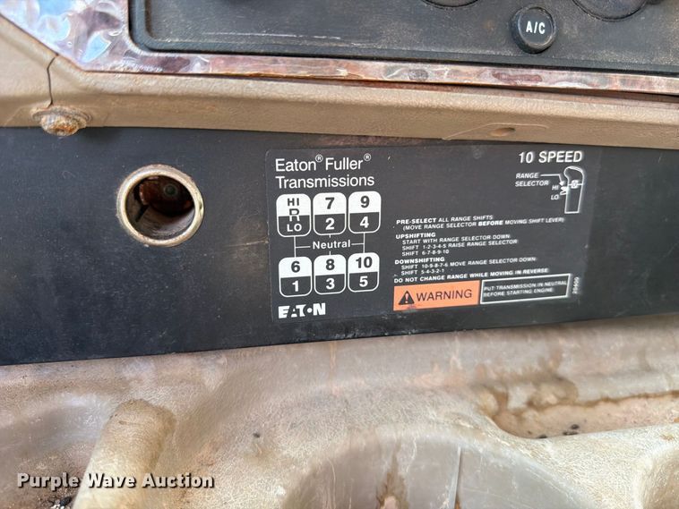 image for item EX0544 2007 International 9900i dump truck