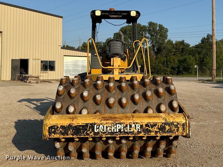 image for item EX2232 2006 Caterpillar CP563E single drum vibratory padfoot roller compactor