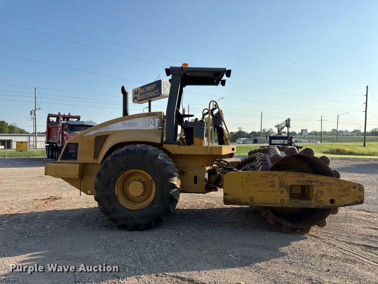 image for item EX2232 2006 Caterpillar CP563E single drum vibratory padfoot roller compactor