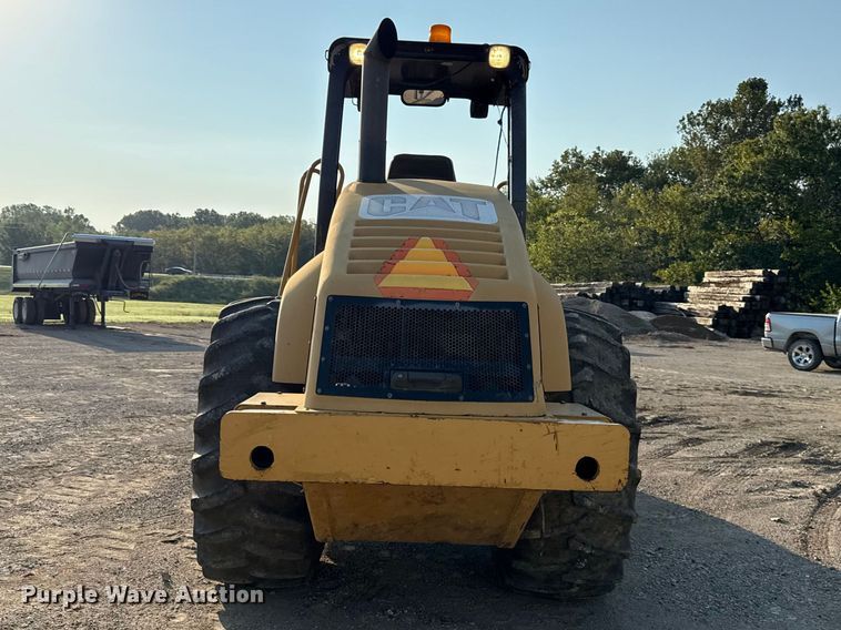 image for item EX2232 2006 Caterpillar CP563E single drum vibratory padfoot roller compactor