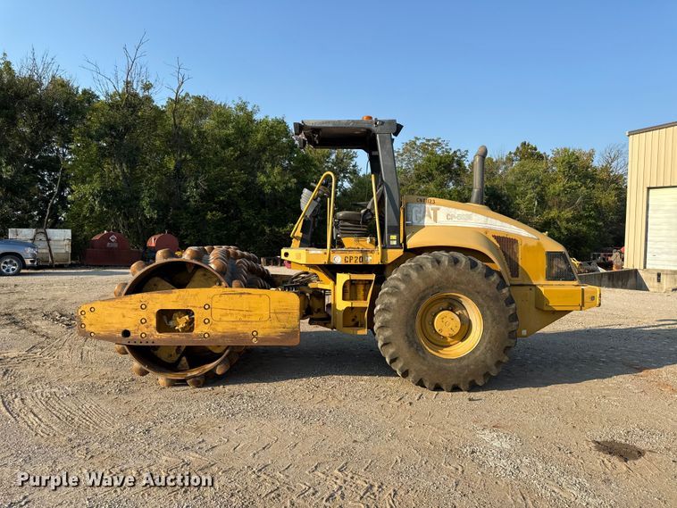 image for item EX2232 2006 Caterpillar CP563E single drum vibratory padfoot roller compactor