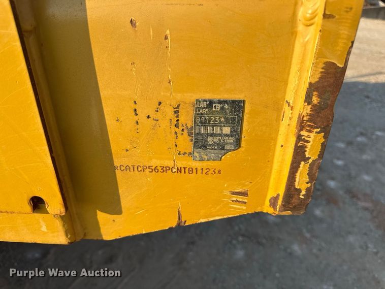 image for item EX2232 2006 Caterpillar CP563E single drum vibratory padfoot roller compactor