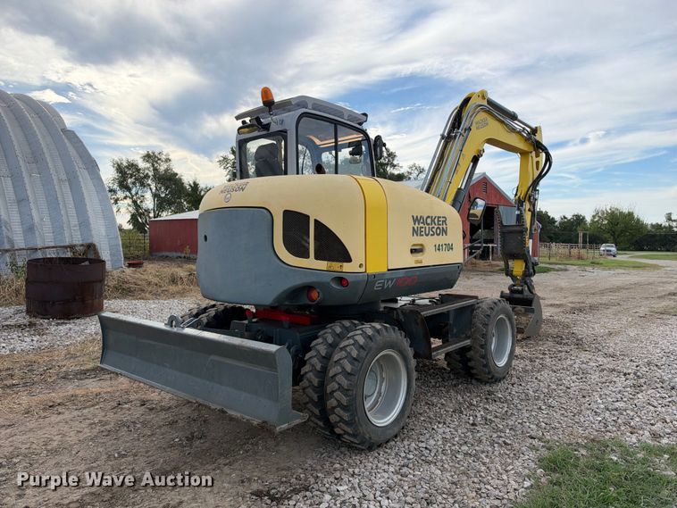 image for item EX2282 Wacker Neuson EW100 wheeled excavator