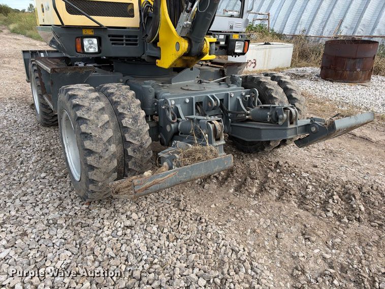image for item EX2282 Wacker Neuson EW100 wheeled excavator