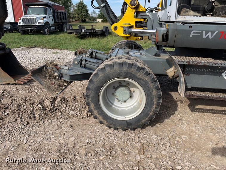 image for item EX2282 Wacker Neuson EW100 wheeled excavator