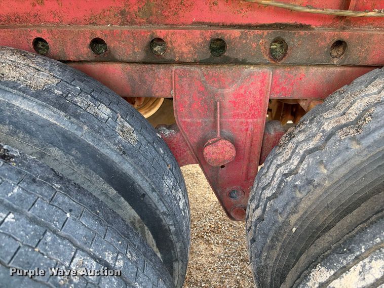 image for item EX2292 1968 Fruehauf flatbed trailer