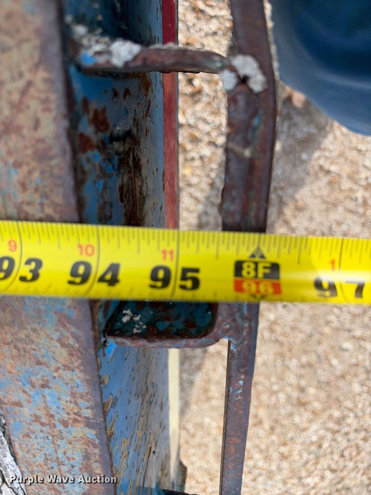 image for item EX2297 1973 Fontaine Flat bed flatbed trailer