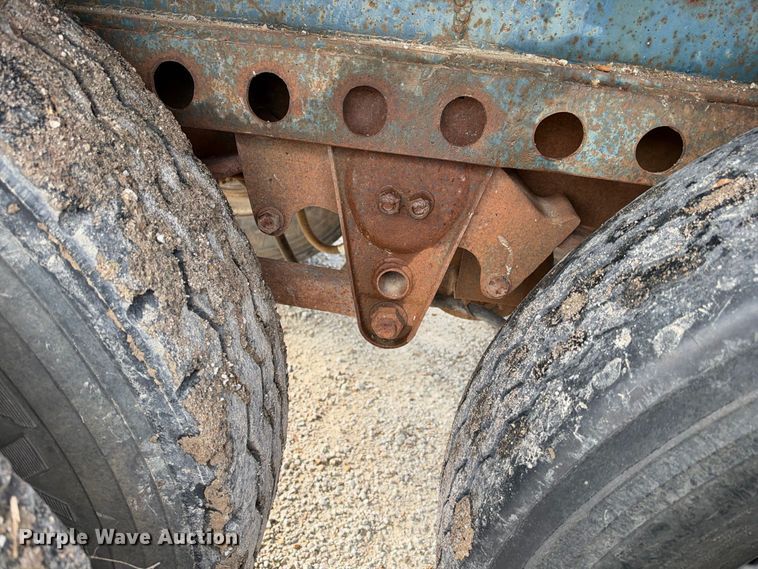 image for item EX2297 1973 Fontaine Flat bed flatbed trailer
