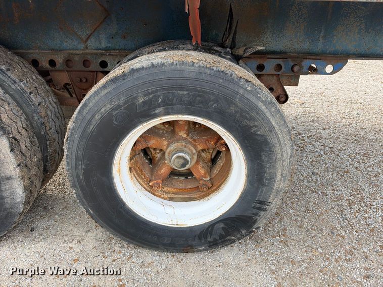 image for item EX2297 1973 Fontaine Flat bed flatbed trailer