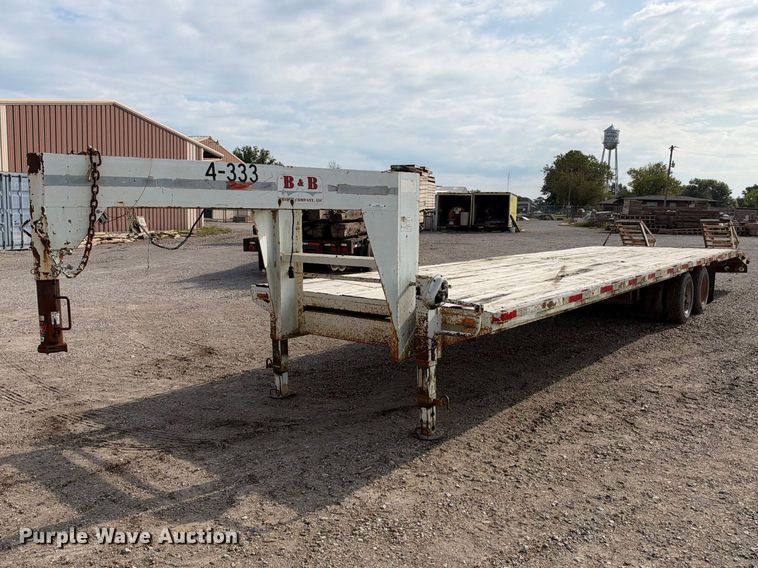 1999 Blair equipment trailer