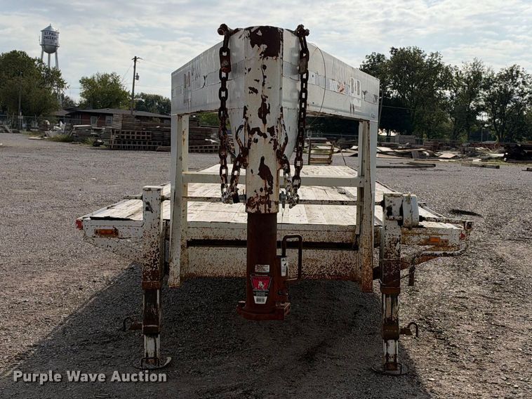 image for item EX2301 1999 Blair equipment trailer