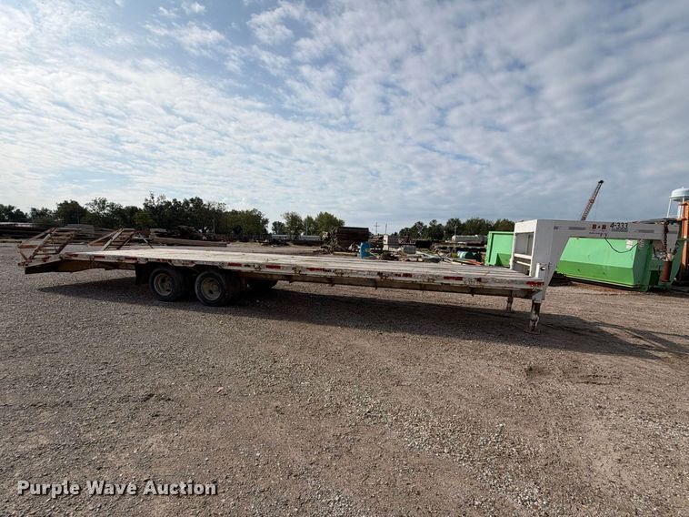 image for item EX2301 1999 Blair equipment trailer