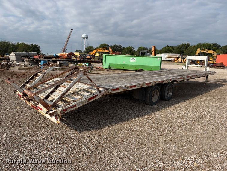 image for item EX2301 1999 Blair equipment trailer