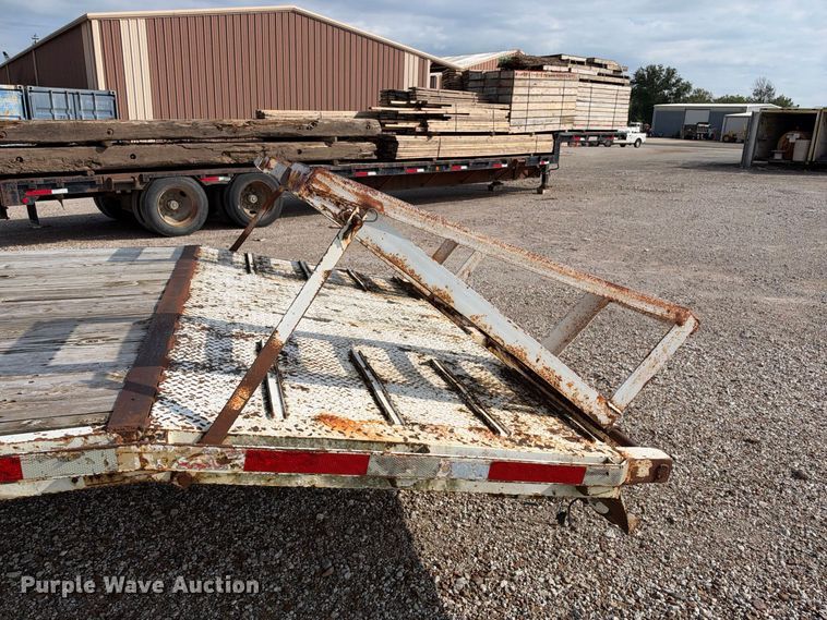 image for item EX2301 1999 Blair equipment trailer