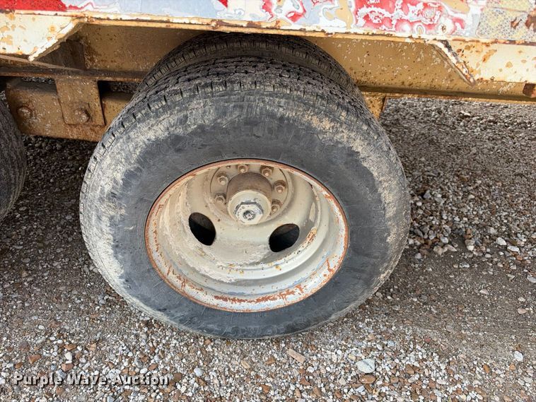 image for item EX2301 1999 Blair equipment trailer