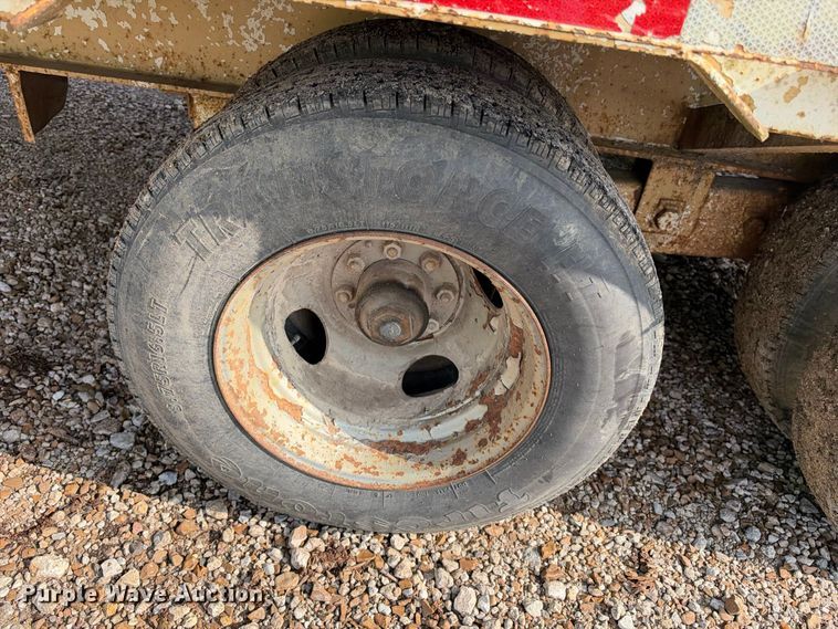 image for item EX2301 1999 Blair equipment trailer