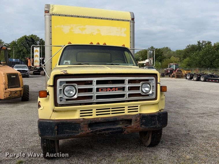 image for item EX2302 1986 GMC 7000 box truck