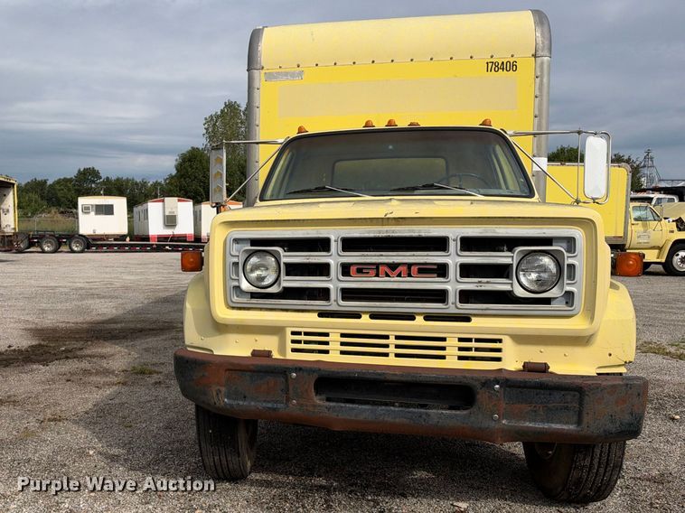 image for item EX2306 GMC 7000 box truck