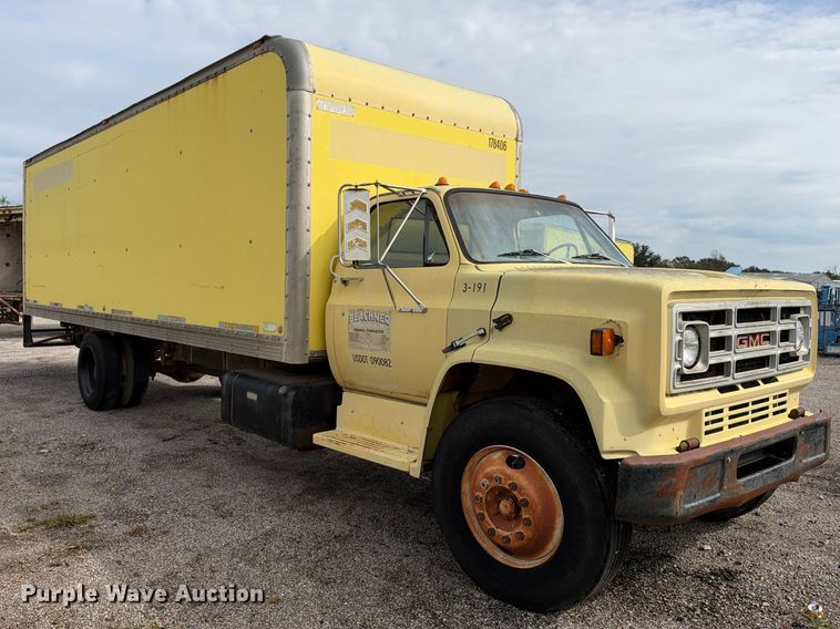 image for item EX2306 GMC 7000 box truck