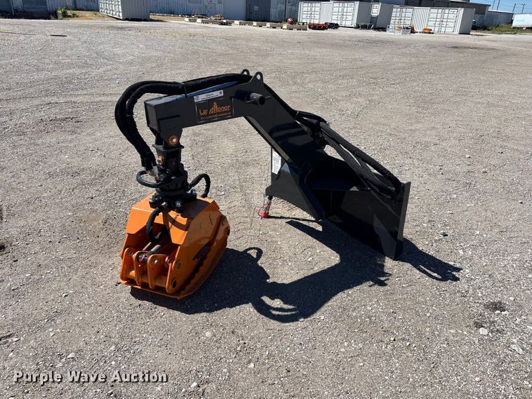 image for item EX4214 LandHonor RLG-13-44D skid steer log grapple