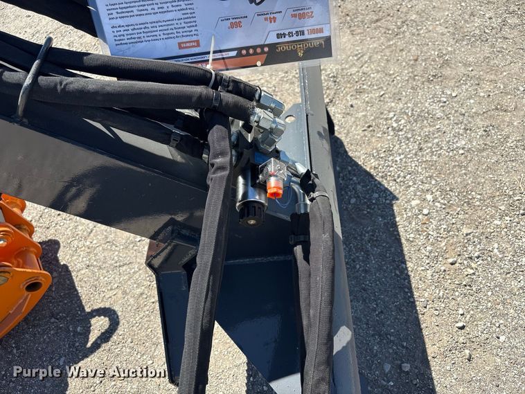 image for item EX4214 LandHonor RLG-13-44D skid steer log grapple