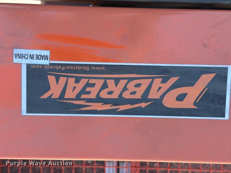 image for item EX4221 Pabreak skid steer vibrating screen bucket