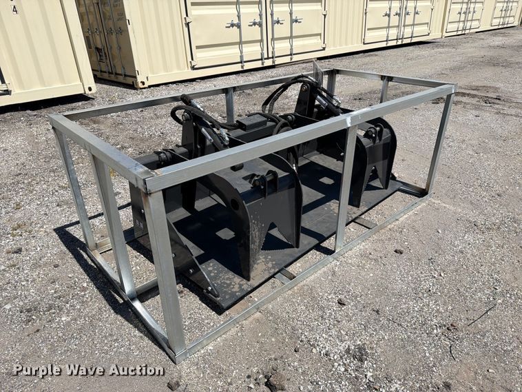 2026 LandHonor SGB-11-72W skid steer grapple bucket