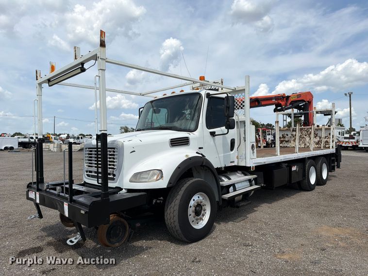 2012 Freightliner Business Class M2 crane truck
