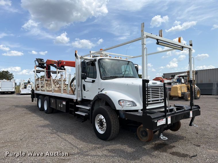 image for item FB5044 2012 Freightliner Business Class M2 crane truck