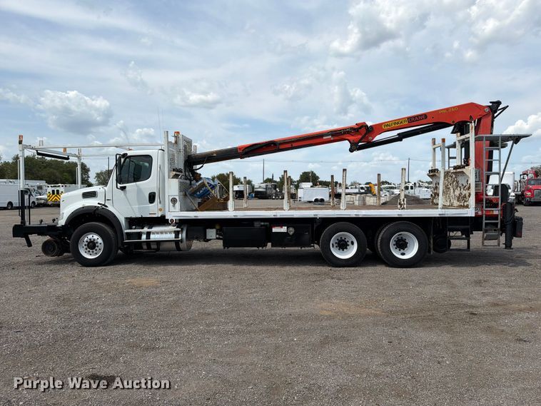 image for item FB5044 2012 Freightliner Business Class M2 crane truck