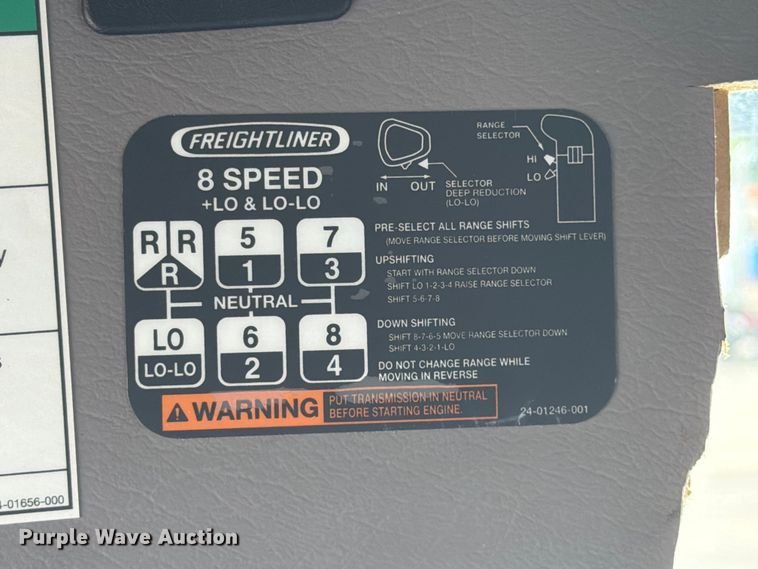 image for item FB5044 2012 Freightliner Business Class M2 crane truck