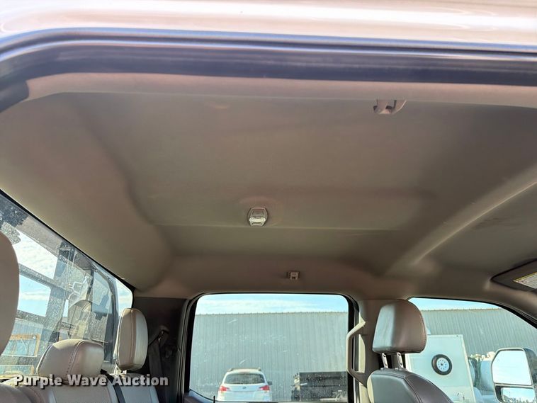 image for item FB5135 2020 Ford F-550 Super Duty Crew Cab flatbed truck