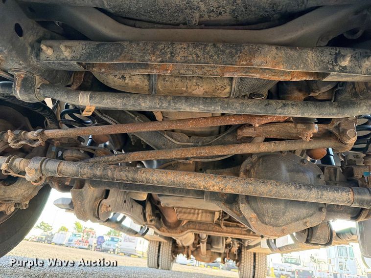 image for item FB5135 2020 Ford F-550 Super Duty Crew Cab flatbed truck