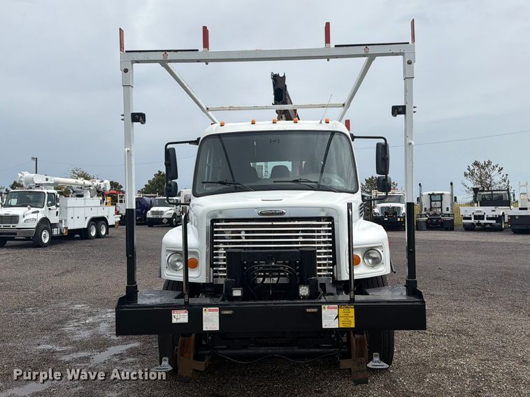 image for item FB5146 2007 Freightliner Business Class M2 Crew Cab crane truck