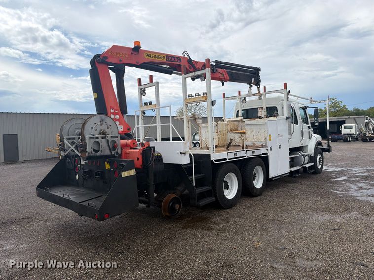 image for item FB5146 2007 Freightliner Business Class M2 Crew Cab crane truck