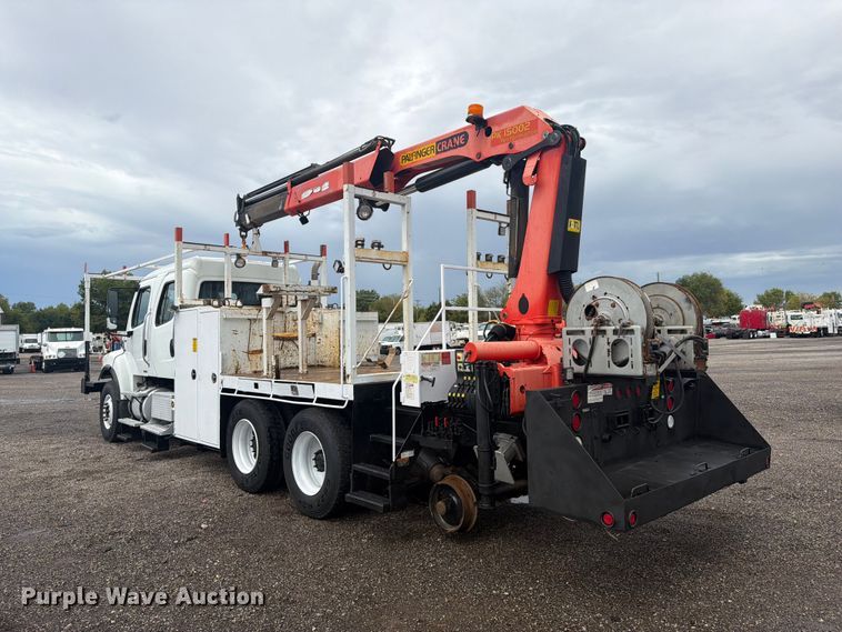 image for item FB5146 2007 Freightliner Business Class M2 Crew Cab crane truck