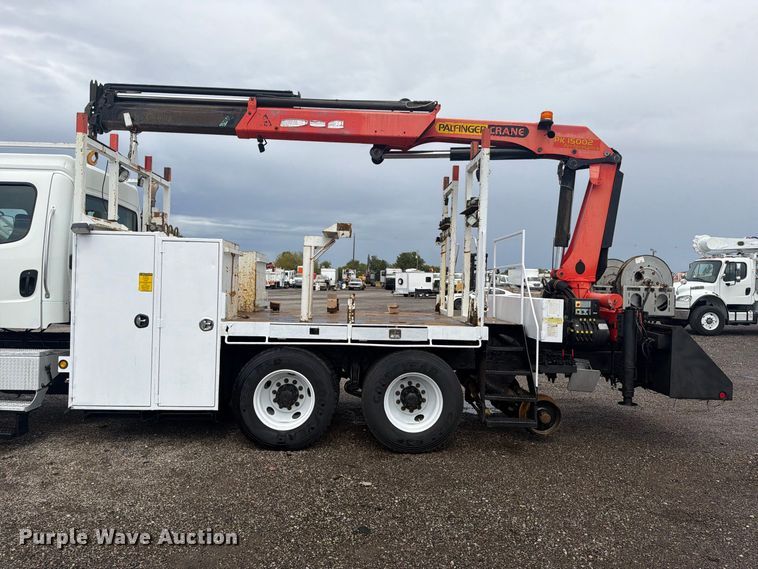 image for item FB5146 2007 Freightliner Business Class M2 Crew Cab crane truck