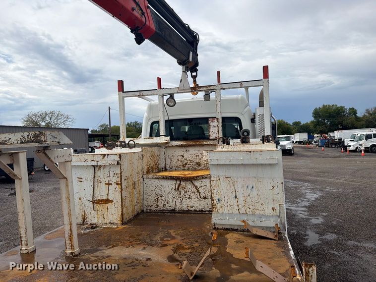 image for item FB5146 2007 Freightliner Business Class M2 Crew Cab crane truck