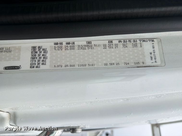 image for item FB5146 2007 Freightliner Business Class M2 Crew Cab crane truck