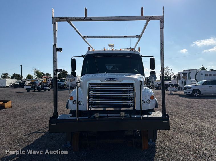 image for item FB5151 2012 Freightliner Business Class M2 Crew Cab crane truck