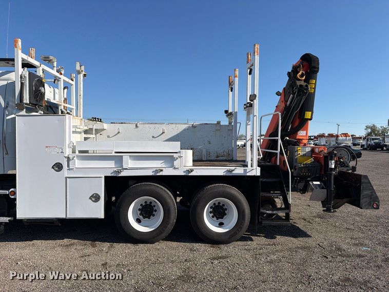 image for item FB5151 2012 Freightliner Business Class M2 Crew Cab crane truck