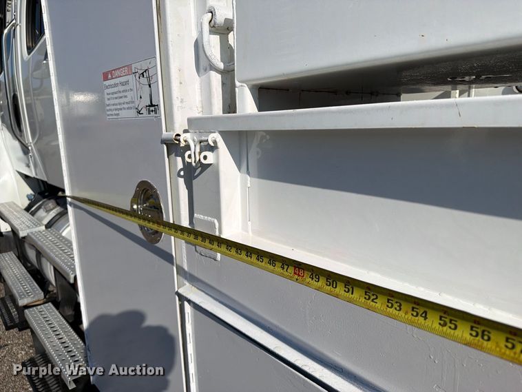 image for item FB5151 2012 Freightliner Business Class M2 Crew Cab crane truck