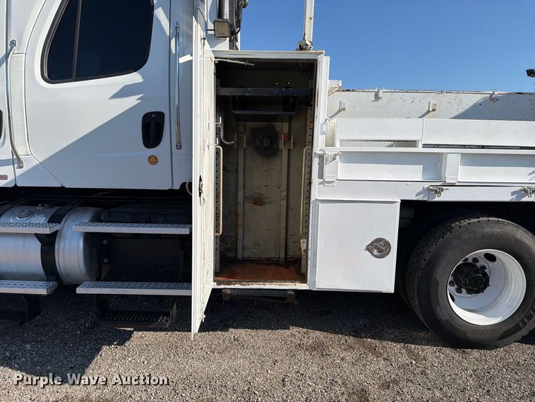 image for item FB5151 2012 Freightliner Business Class M2 Crew Cab crane truck