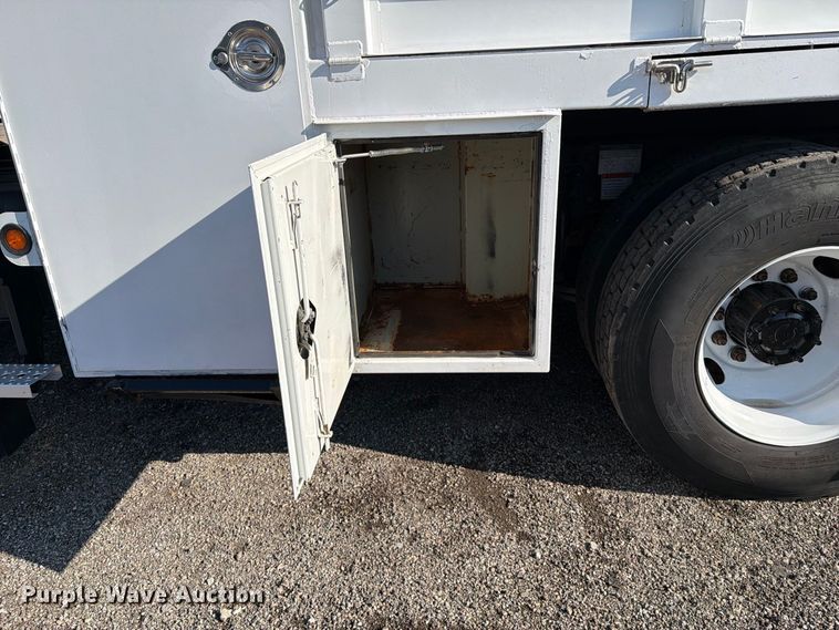 image for item FB5151 2012 Freightliner Business Class M2 Crew Cab crane truck