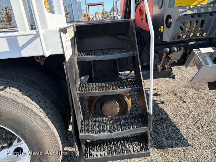 image for item FB5151 2012 Freightliner Business Class M2 Crew Cab crane truck