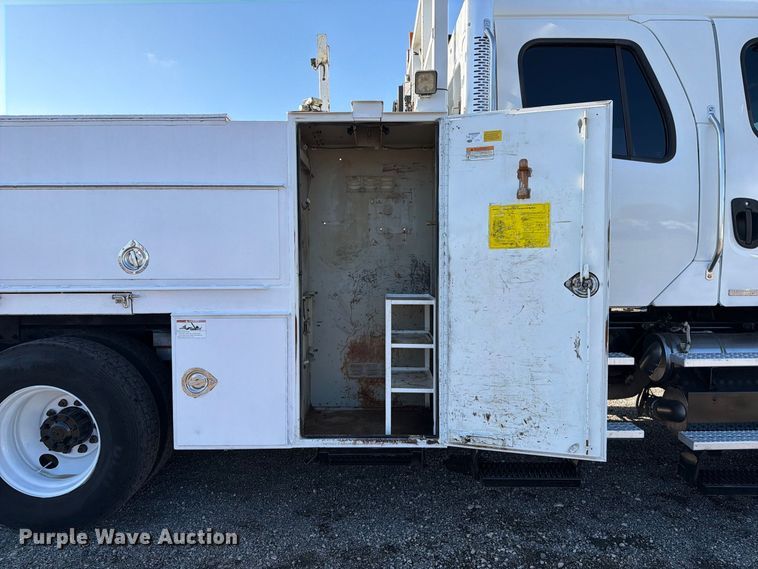 image for item FB5151 2012 Freightliner Business Class M2 Crew Cab crane truck