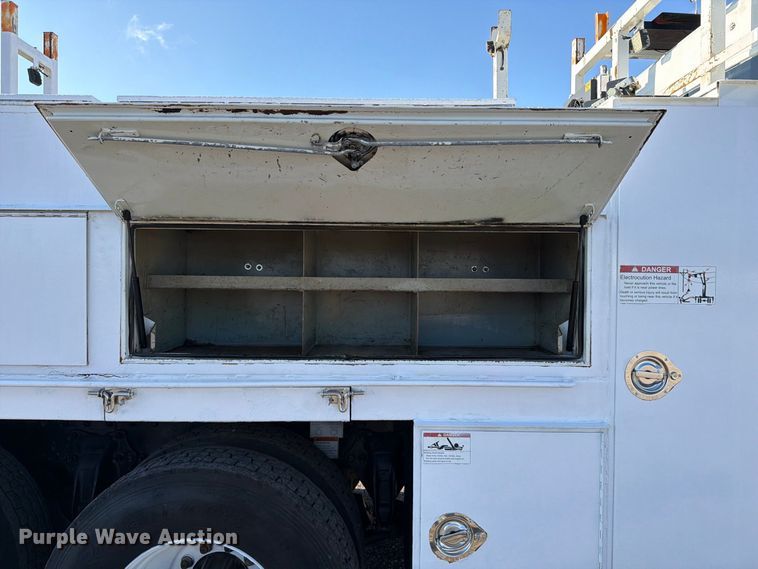image for item FB5151 2012 Freightliner Business Class M2 Crew Cab crane truck