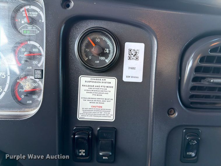 image for item FB5151 2012 Freightliner Business Class M2 Crew Cab crane truck